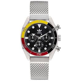 adidas - Men's Originals Fashion Edition Two Dial Watch - AOFH22501 - Black