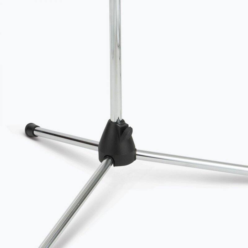 Alt View 2. On Stage Stands - On-Stage MS7701C Tripod Microphone Boom Stand, Chrome - Black.