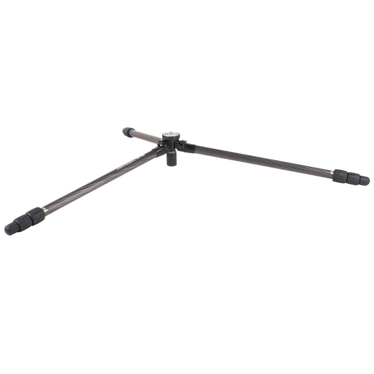 Alt View 4. Slik - Slik PRO CF-633 3-Section Carbon Fiber Tripod, 64.2" Max Height, Black.