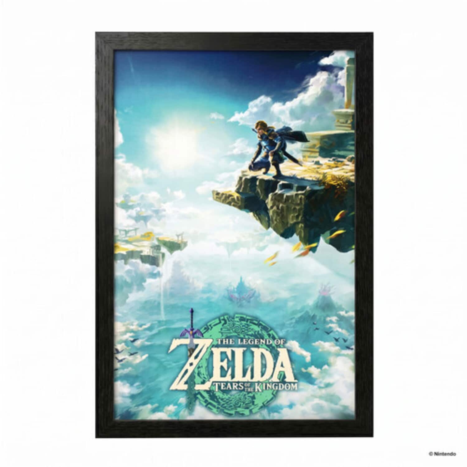 PopMarket - The Legend of Zelda - Tears of the Kingdom - 11x17 Framed Gel Coat - Multicolor price history on PriceWatchPro