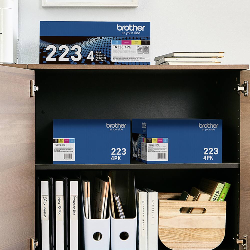 brother at your side TN223 4PK SAnm 1 223 Pack 4 Paquets Paquetes Pacctes brother at your side m brother atyourside at side TN273 EPK 223 4PK TN223 EPK 223 4PK Office Supplies Home Office Production List MEEIIBE
