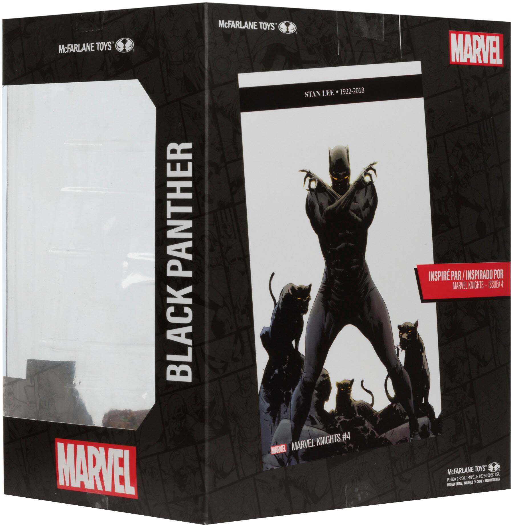 McFarlane Toys Black Panther Marvel Knights Issue 4 Box Set.