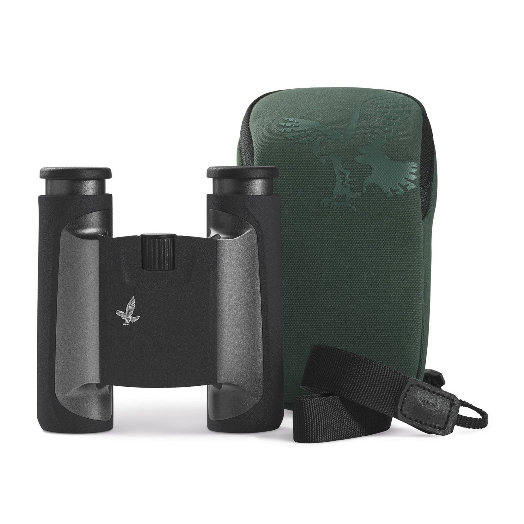 Angle. Swarovski - Swarovski 10x25 CL Pocket Binoculars (Anthracite, Wild Nature Field Bag).