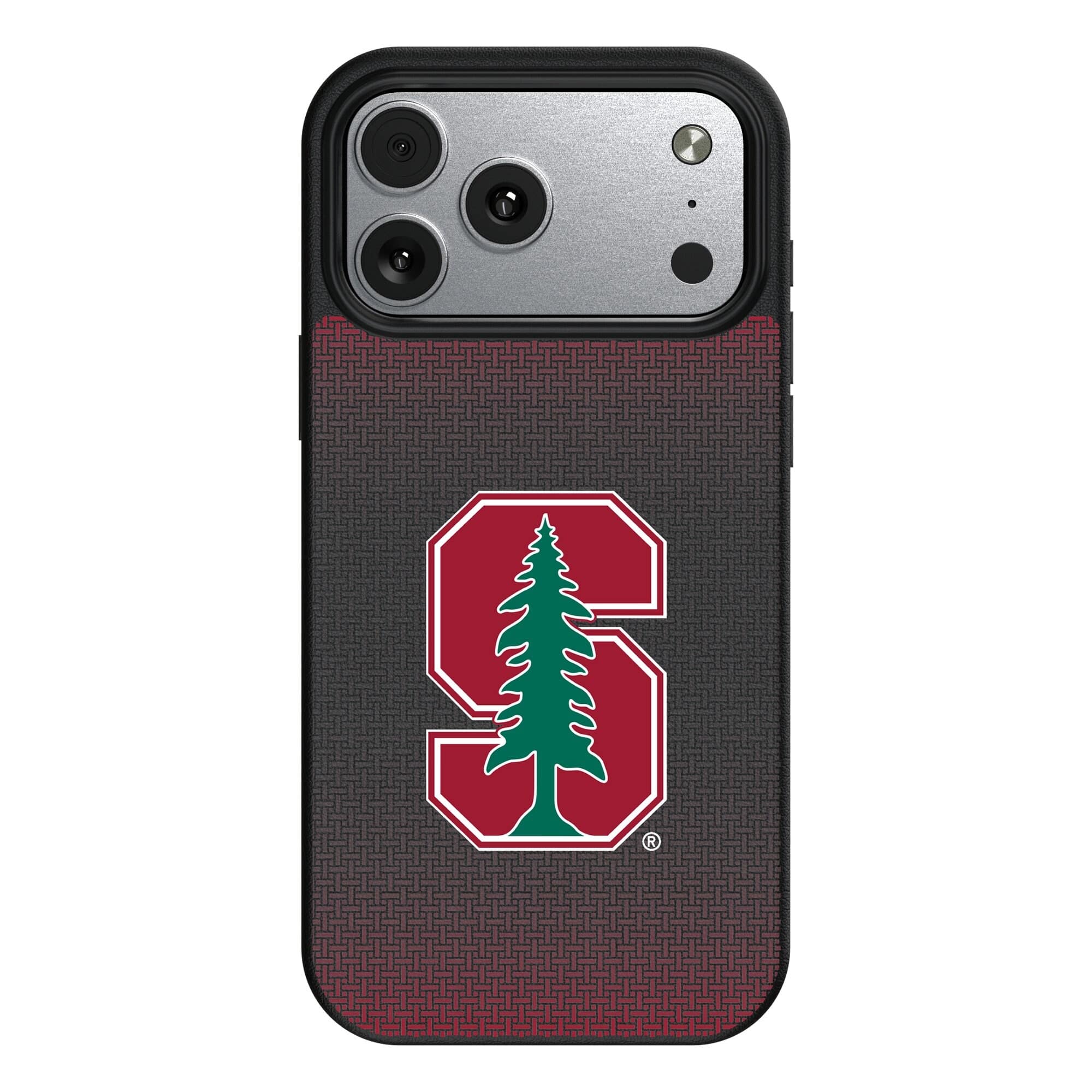 Keyscaper - NCAA - Stanford Cardinal Linen Logo iPhone Magnetic Bump Case - 17 Pro - Black price history on PriceWatchPro