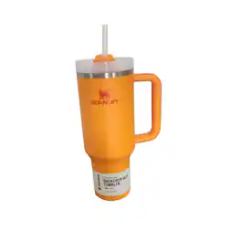 Stanley - Quencher H2.0 Tumbler with Handle & Straw 40oz Water Bottles - Tangerine