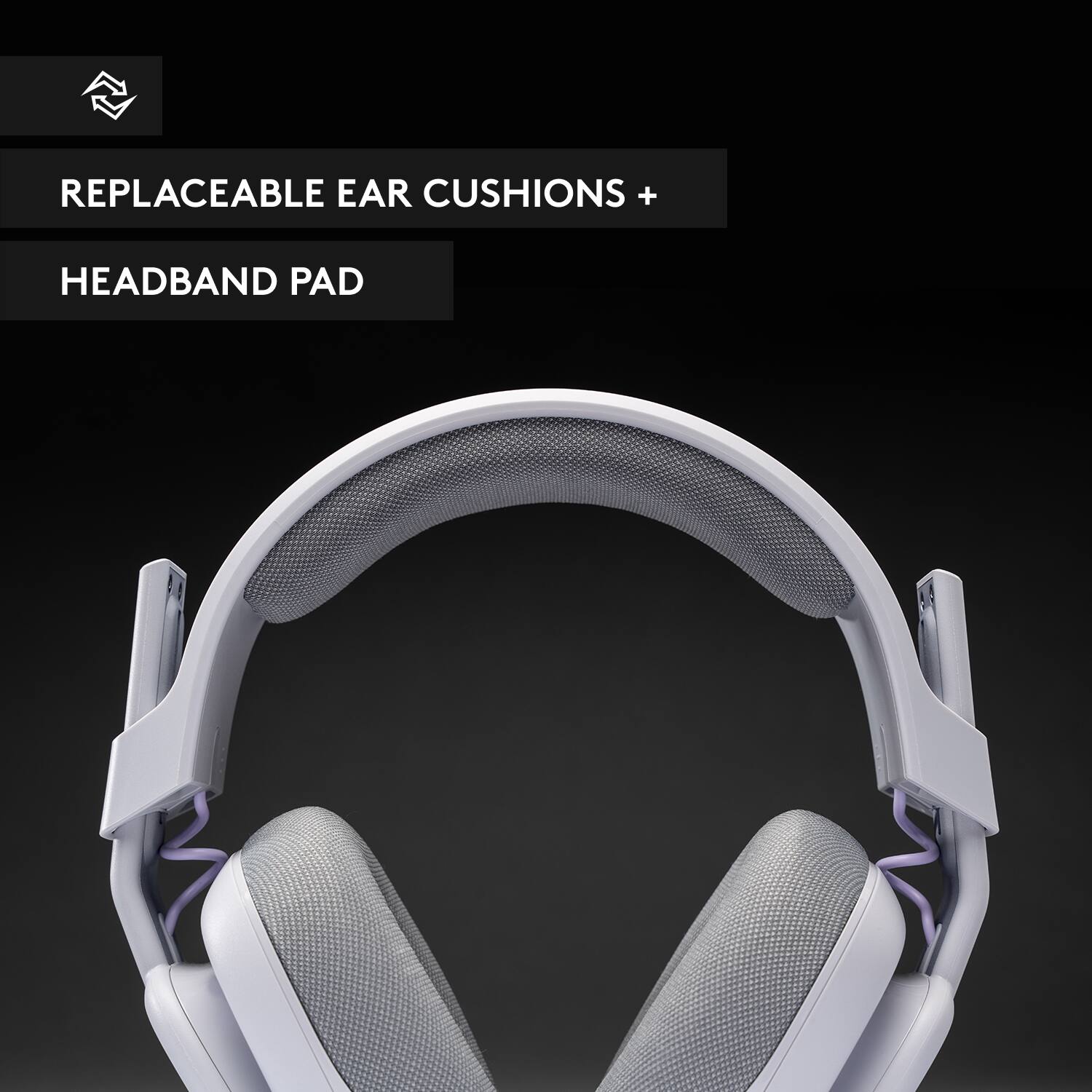 Replaceable Ear Cushions + Headband Pad