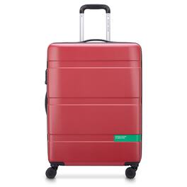 Delsey - Benetton Now Hardside Medium Spinner Luggage - Red