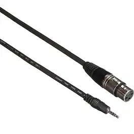 Comprehensive - Standard Series XLR Jack to Stereo 3.5mm Mini Plug Audio Cable 6'