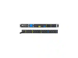 Eaton - Metered Input rack PDU, 1U, L6-30P input, 10 ft cord, Single-phase, 200-240V, Outlets: (18) C13 Outlet grip - Unknown