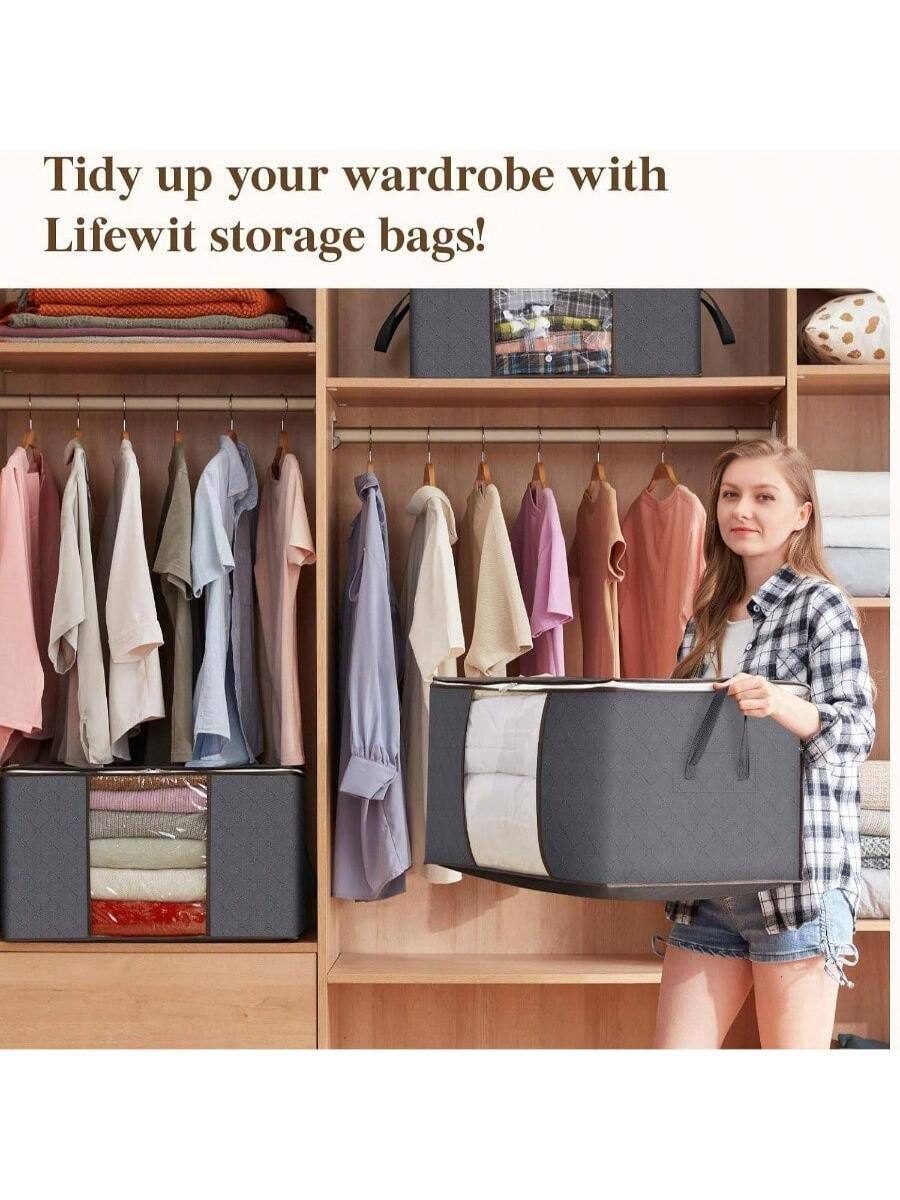 Tidy up your wardrobe with Lifewit storage bags!