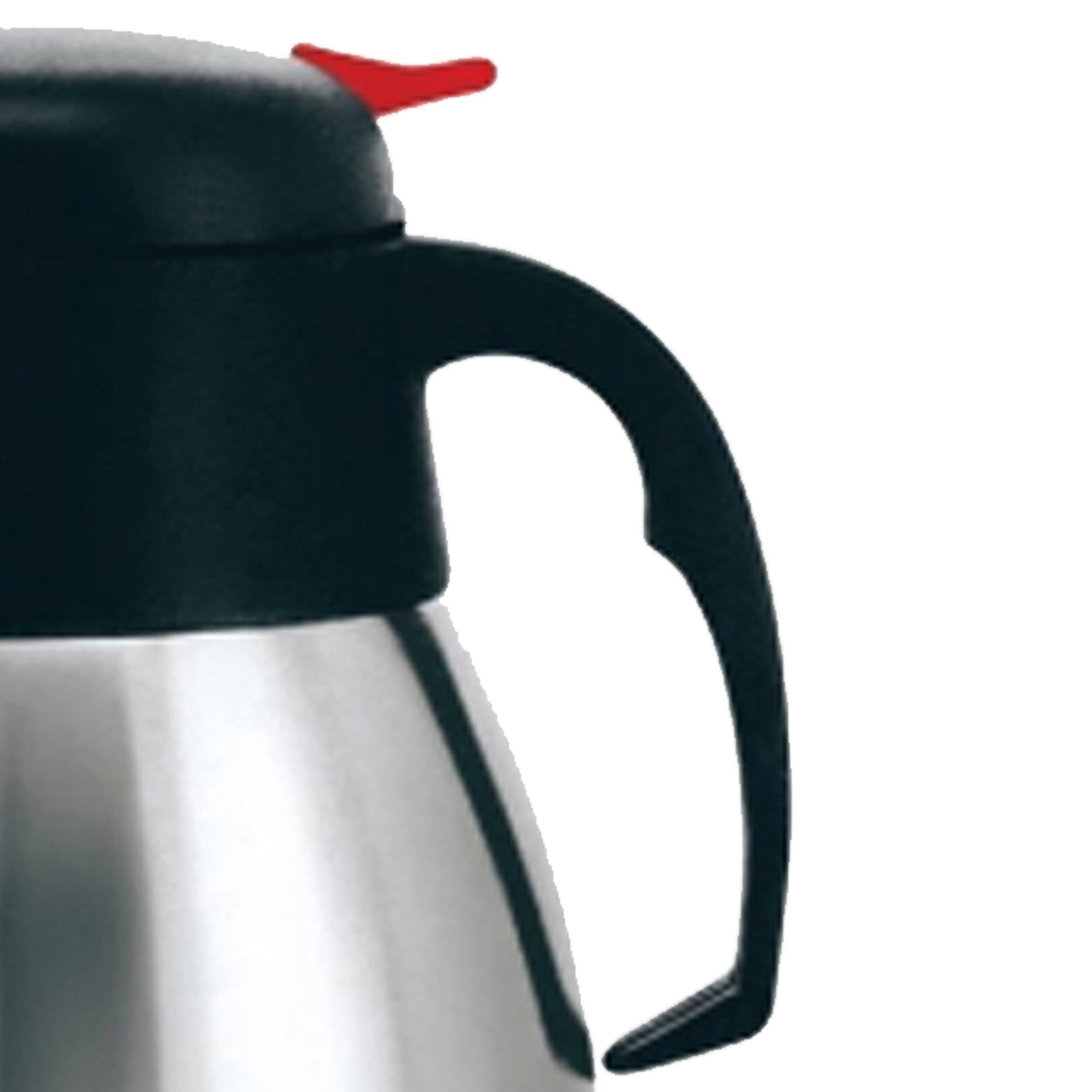 Alt View 3. Brentwood - Brentwood 1.0L Vacuum S/S Coffee Pot - Silver.