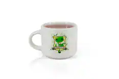 Front. Harry Potter - Harry Potter Slytherin Mini Mug | Small Collectible House Mug | 2 Inches Tall - Green.