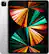 Front. Apple - Certified Refurbished - Apple 12.9-Inch iPad Pro (5th Generation) (2021) Wi-Fi + Cellular - 128GB - Silver.