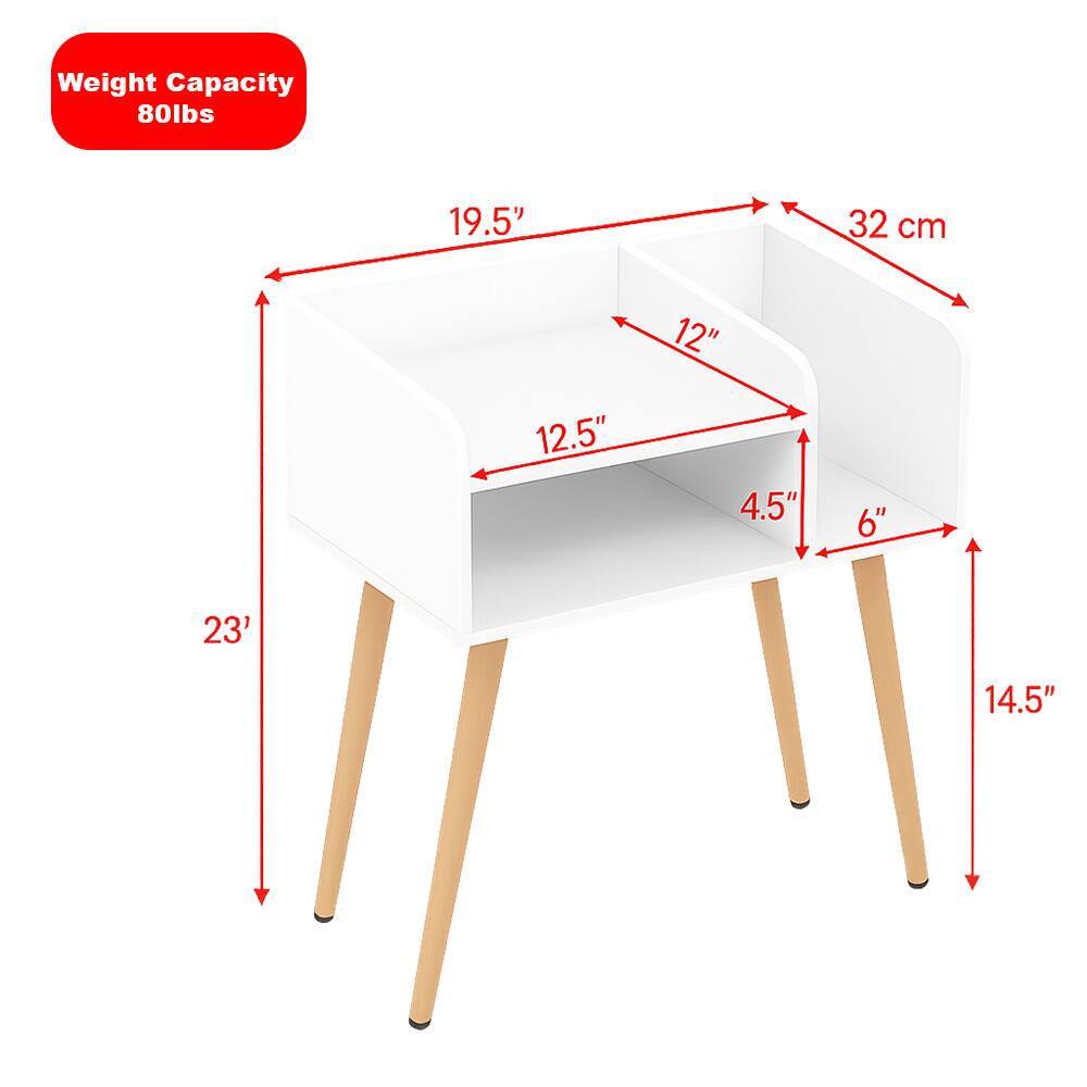 Weight Capacity: 80lbs  
19.5" x 12" x 12.5" x 4.5" x 6" x 23' x 14.5" x 32 cm
