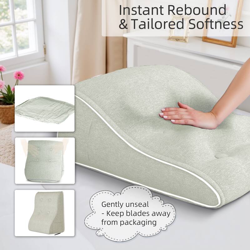 Instant Rebound & Tailored Softness

Gently unseal - Keep blades away from packaging