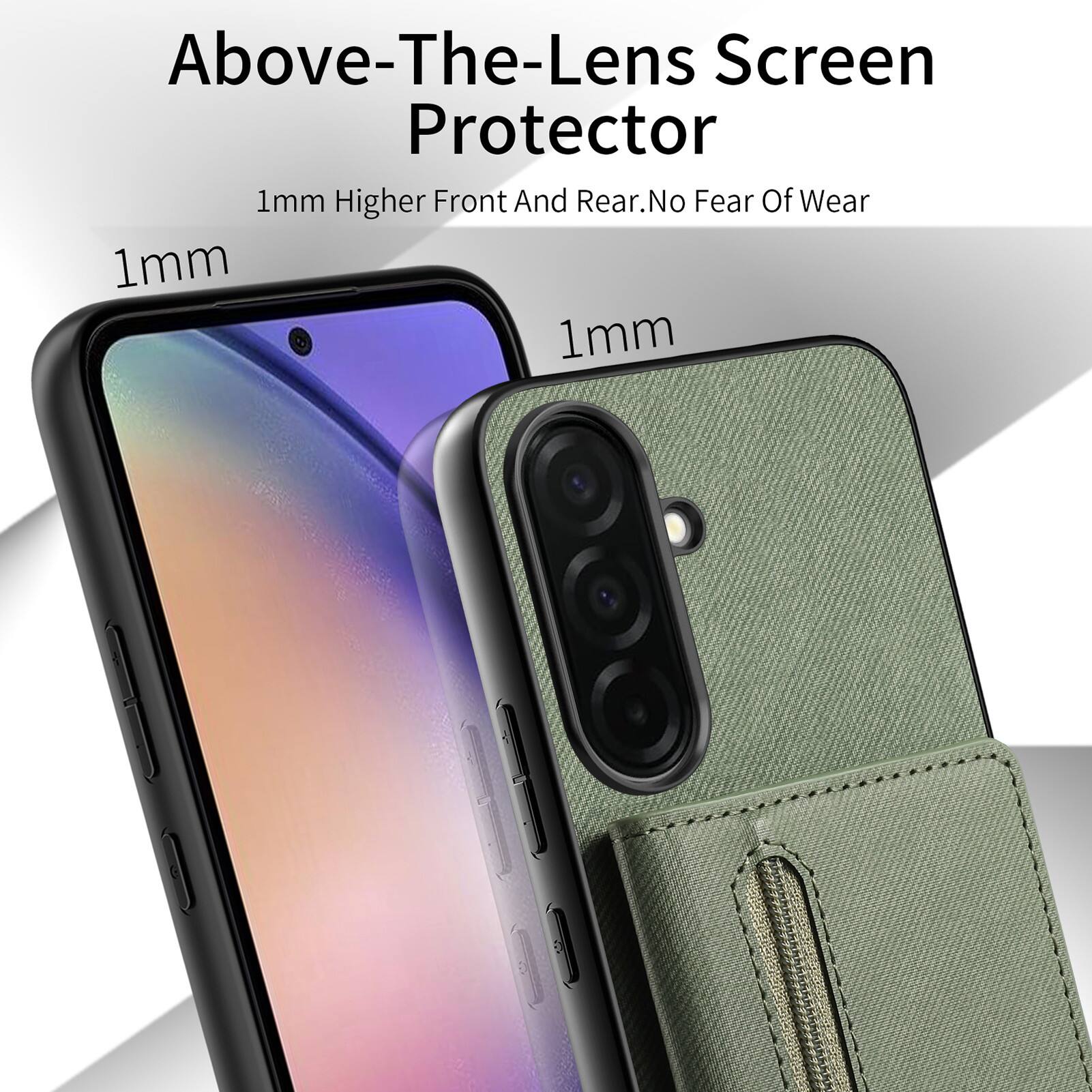 Above-The-Lens Screen Protector  
1mm Higher Front And Rear. No Fear Of Wear  
1mm  
1mm