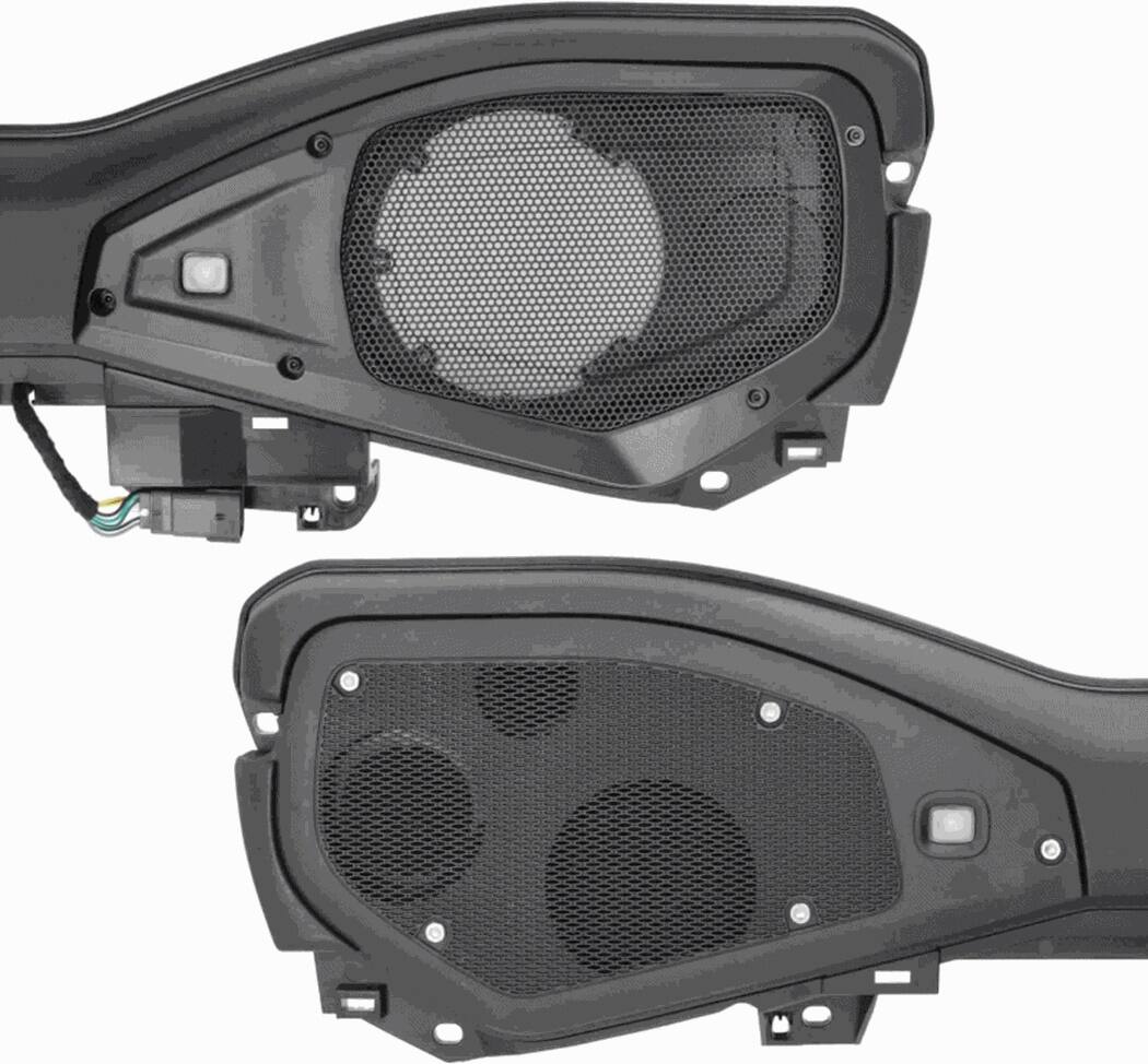 Alt View 11. Metra - Soundbar Adapter for 2024-Up Jeep Wrangler and Gladiator Vehicles - Black.