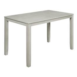 New Classic Furniture - Furniture Pascal 59" Wood Rectangle Counter Table - Driftwood