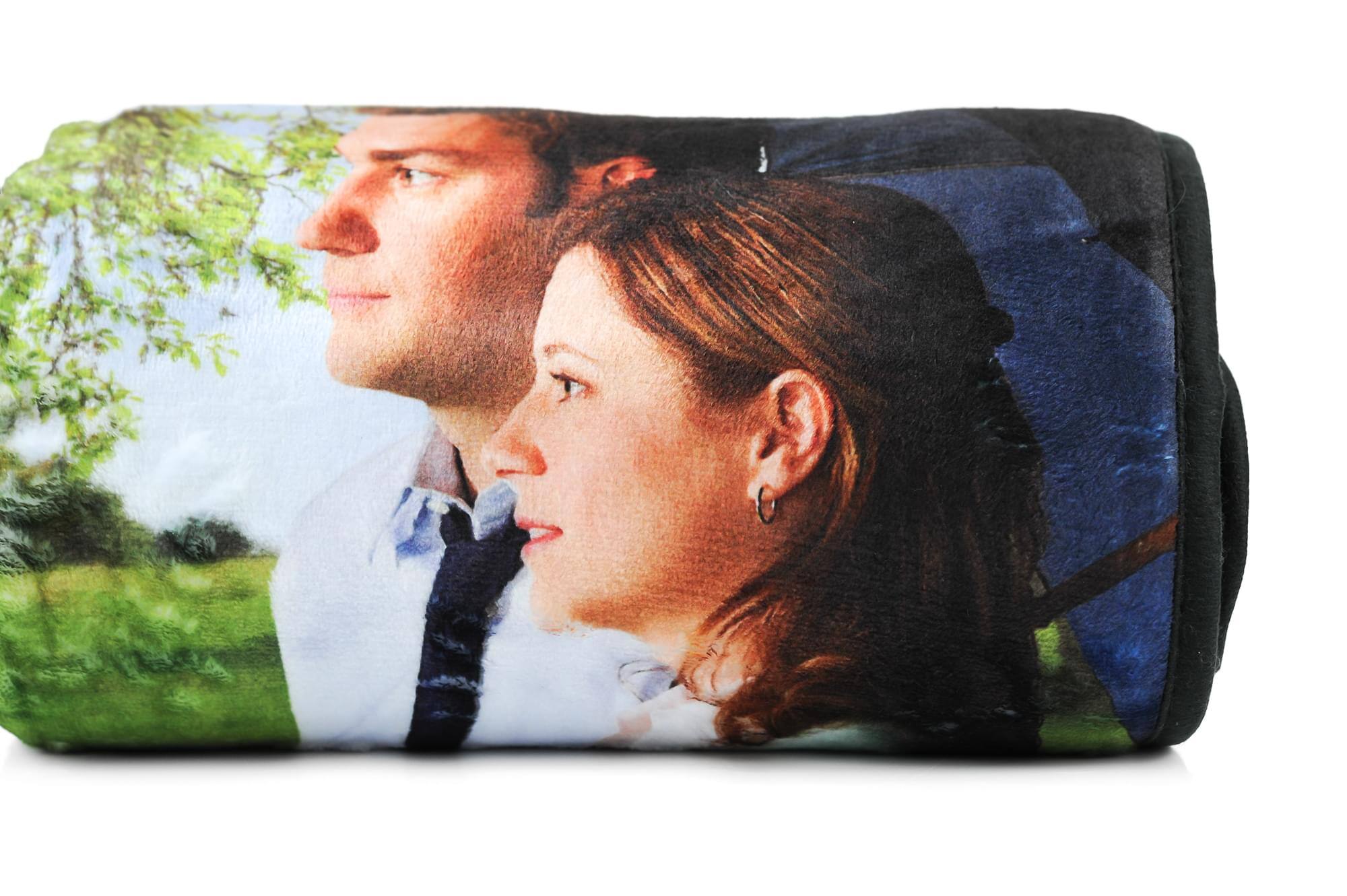 Alt View 10. Surreal Entertainment - The Office Sunday Afternoon Art Style Fleece Throw Blanket | 60 x 45 Inches - Green.