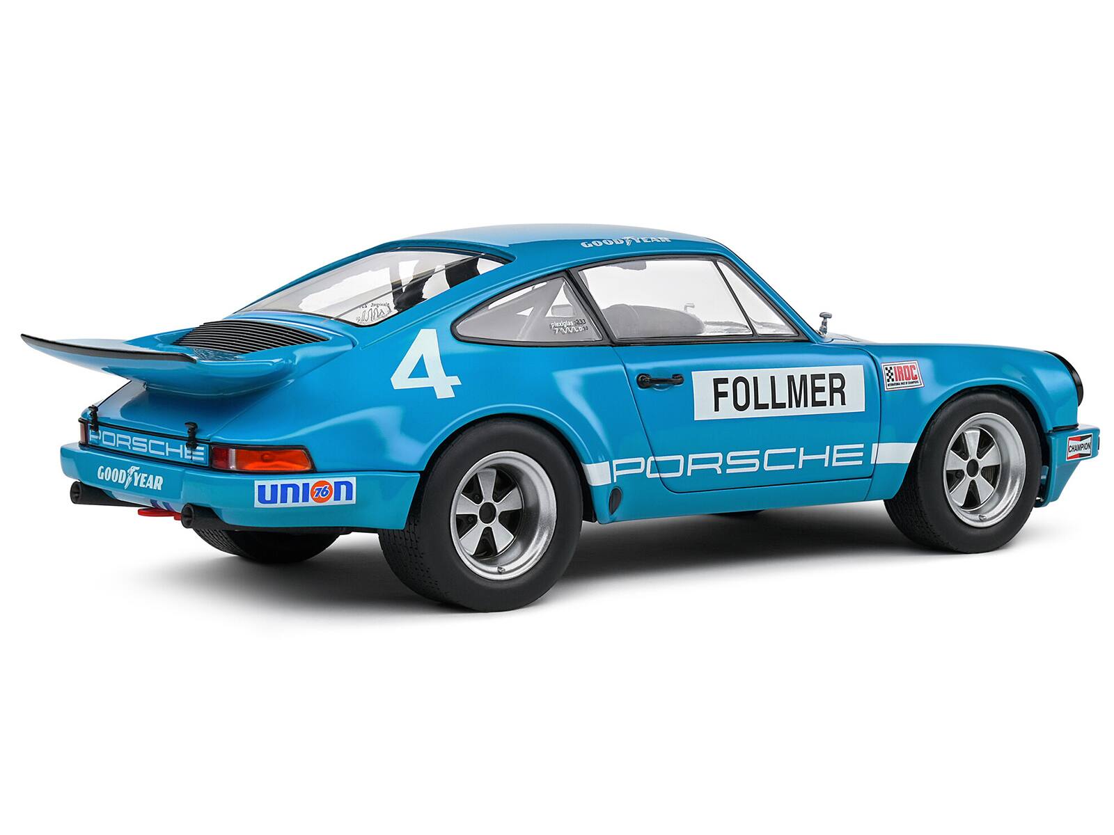 Sure, here is the corrected and grouped text from the image:

- Porsche
- Good Year
- Union 76
- Follmer
- IROC
- Champion