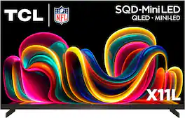 TCL - 85" X11L Series 4K UHD HDR SQD-Mini LED Smart TV with Google TV (2026)