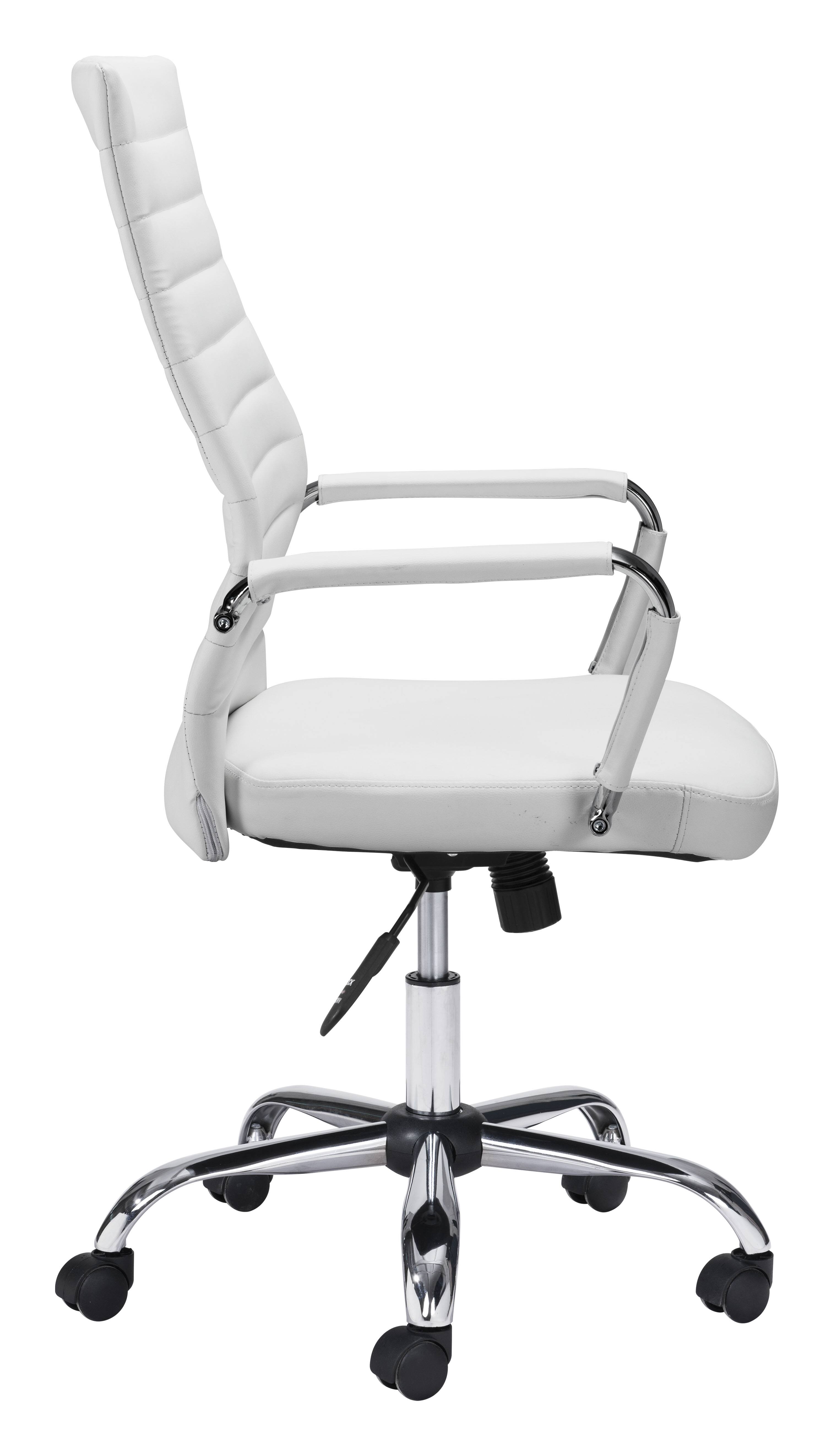 Back. Hivvago - Primero Office Chair White - White.