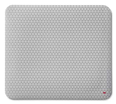 Front. 3M - Precise™ Foam Non-Skid Mouse Pad, White Bitmap - White Bitmap.