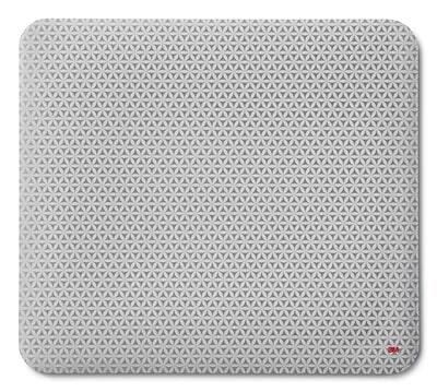 Front. 3M - Precise™ Foam Non-Skid Mouse Pad, White Bitmap - White Bitmap.