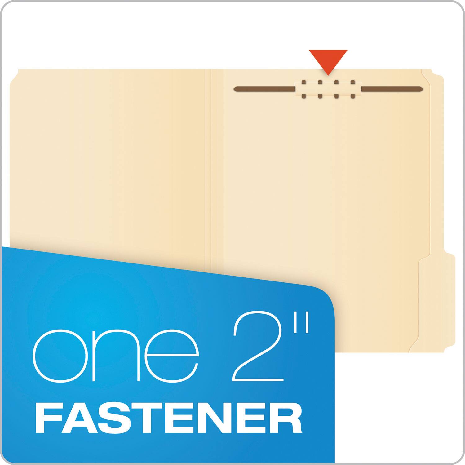 one 2" FASTENER