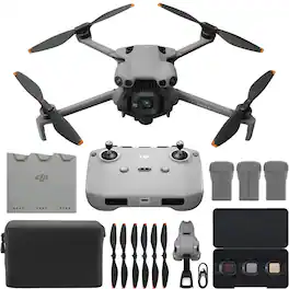 DJI - Mini 5 Pro Drone Fly More Combo (DJI RC-N3) - Gray