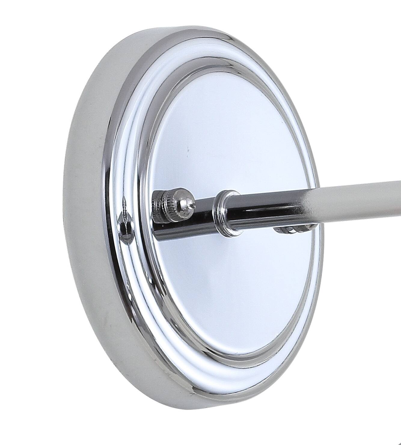 Alt View 5. Jonathan Y - July 26.5" 3-light Industrial Farmhouse Metal Vanity Light, Chrome - Chrome.