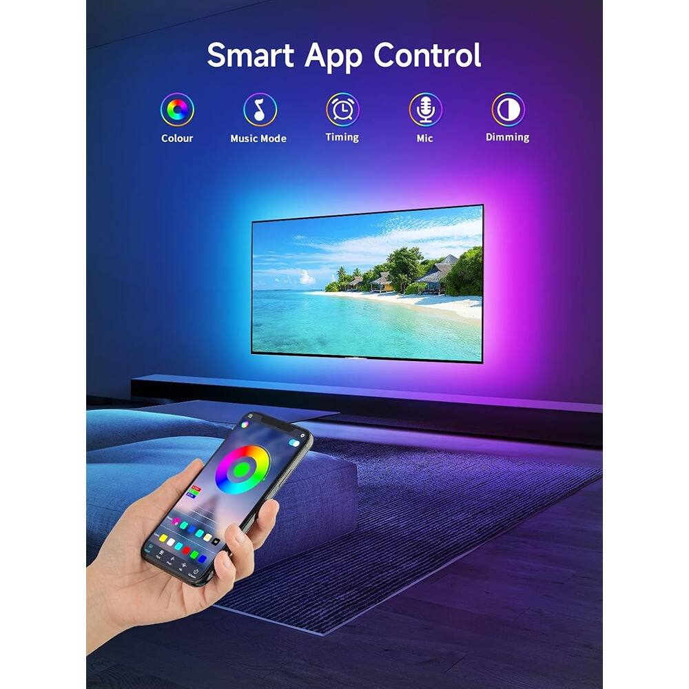 Smart App Control

- Colour
- Music Mode
- Timing
- Mic
- Dimming