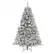 Alt View 19. Costway - 6 FT Pre-Lit Christmas Tree 3-Minute Quick Shape Flocked Decor with 300 LED Lights - Green/White.