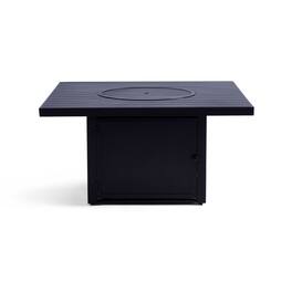 Yardbird® - Square Fire Table - Dark Brown