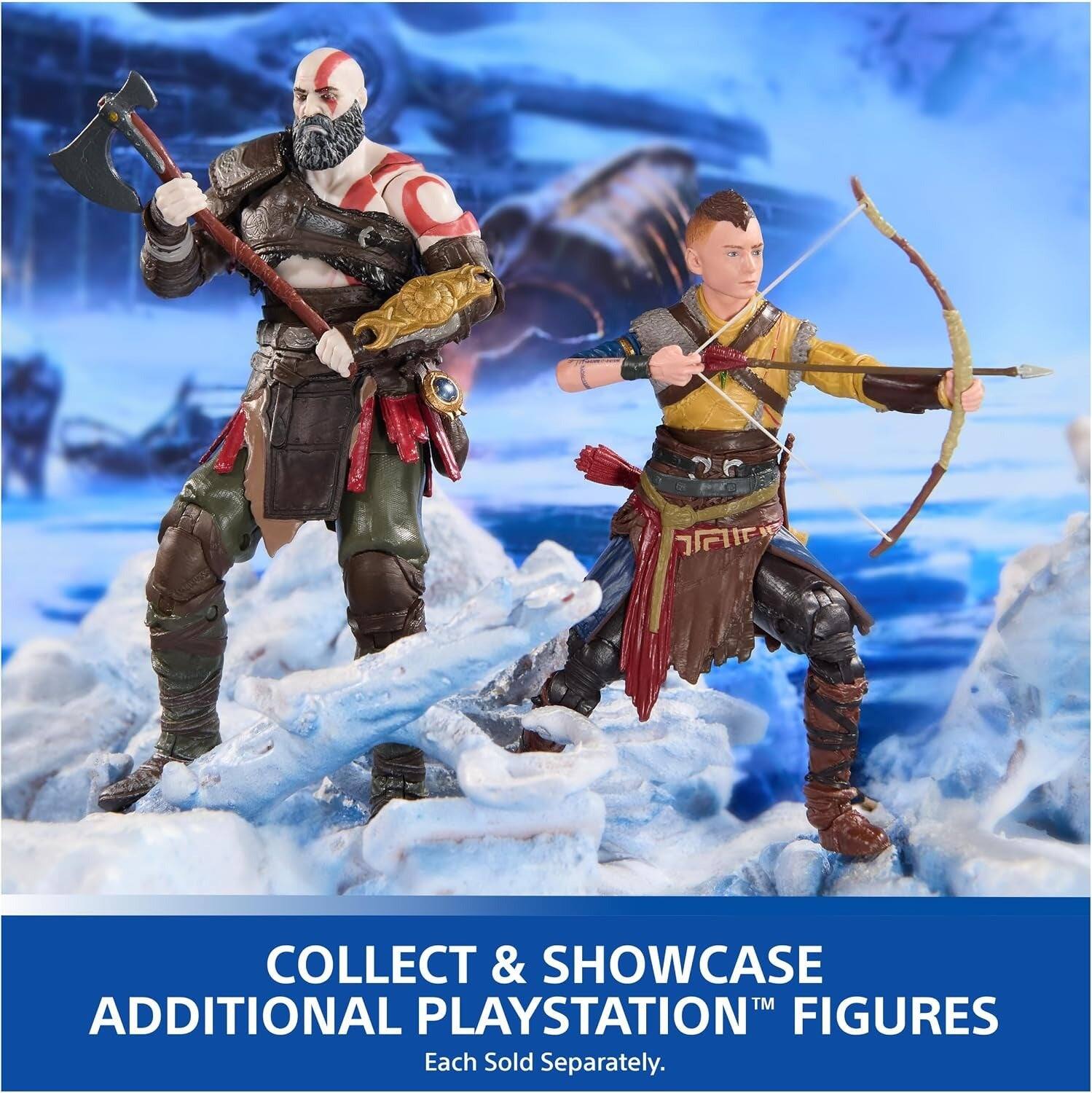 COLLECT & SHOWCASE ADDITIONAL PLAYSTATION™ FIGURES  
Each Sold Separately.