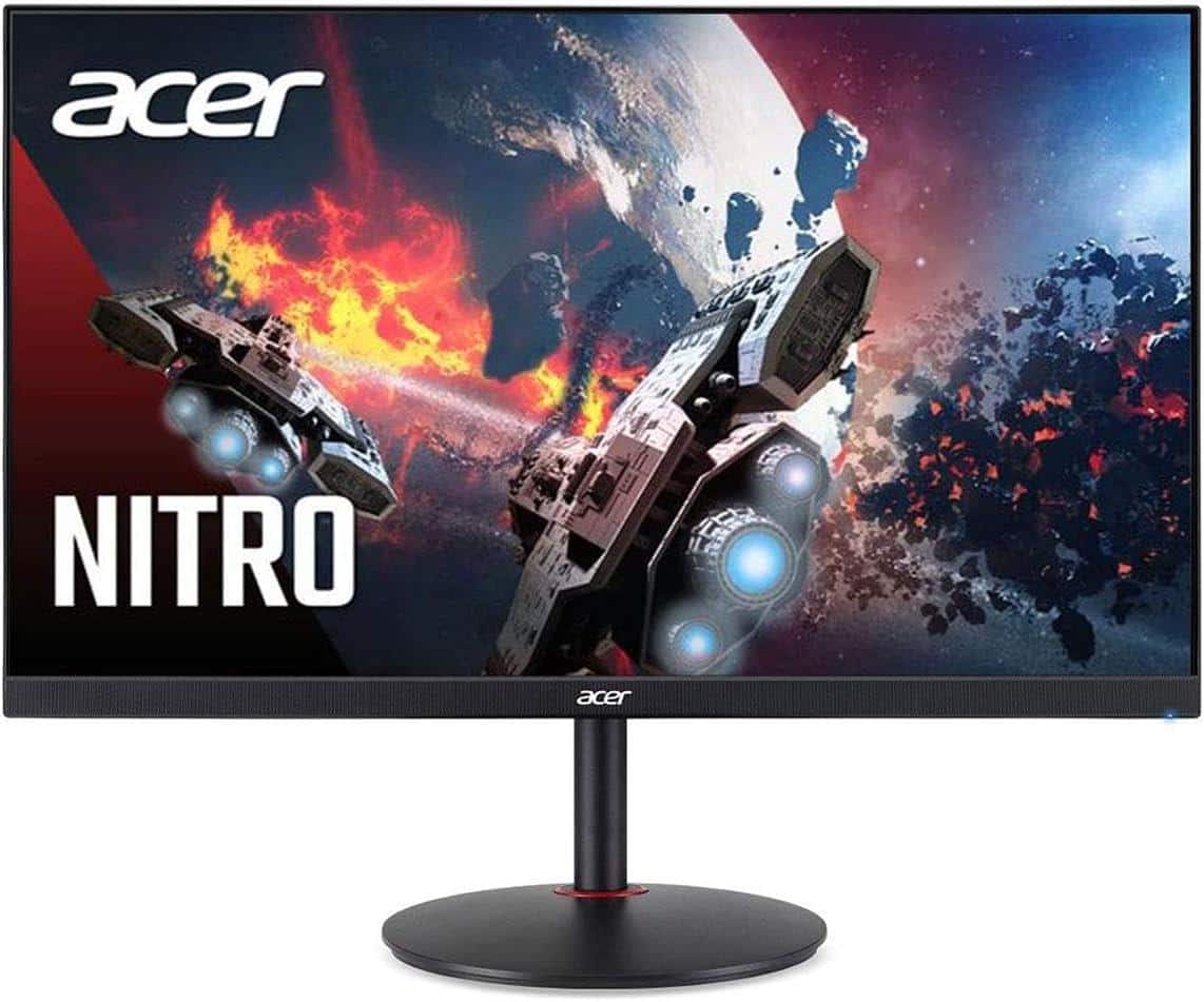 Acer - Refurbished Excellent - Refurbished Nitro XV272U RVBMIIPRX 27" LCD Gaming Monitor 170Hz 2560x1440 IPS 1ms 400Nit HDMI - Black