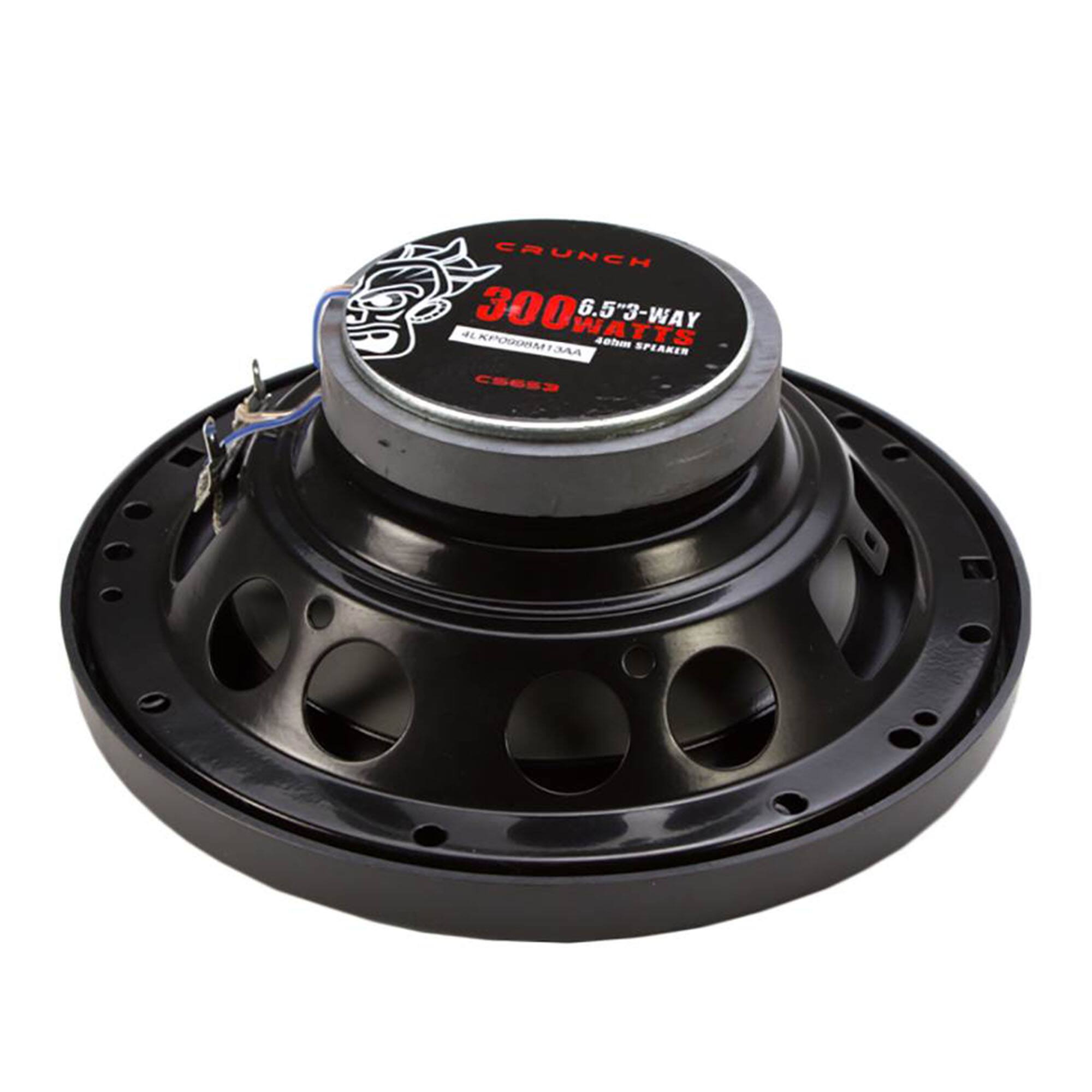 CRUNCH 300 WATTS 6.5" 3-WAY 40W 4Ω SPEAKER C5653