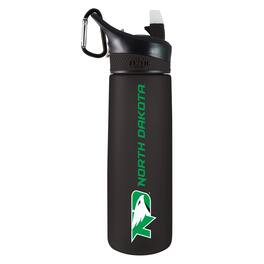 The Fanatic Group - North Dakota 24oz. Frosted Sport Bottle - Multicolor