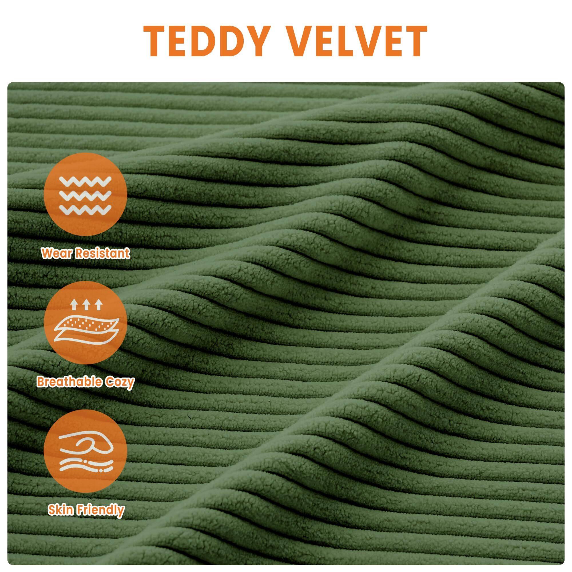 TEDDY VELVET

- Wear Resistant
- Breathable Cozy
- Skin Friendly