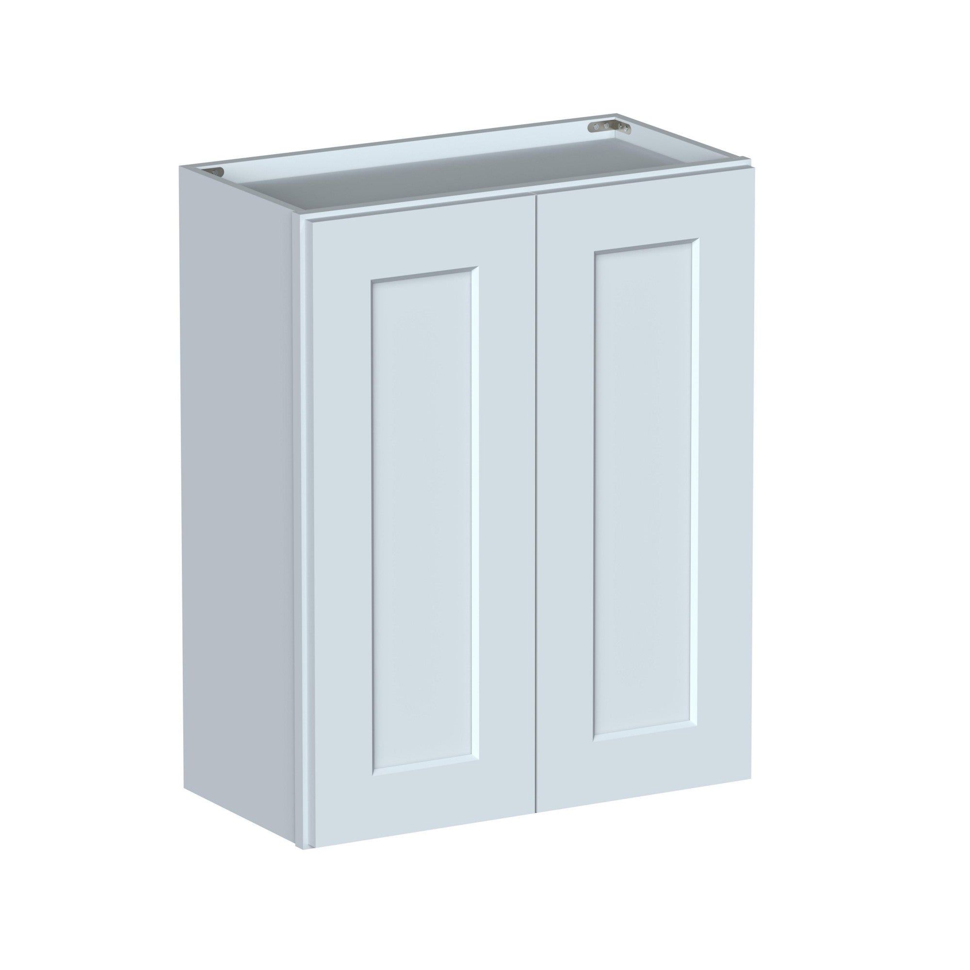 Alt View 1. Boyel Living - 24in.W x12in.D x30in.H Dove Gray WALL CABINET Fully assembled Cabinet With Two HDF Doors - Gray.