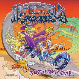 Infectious Grooves - Take U on a Ride (EP) - Green/Purple Splatter. - VINYL LP