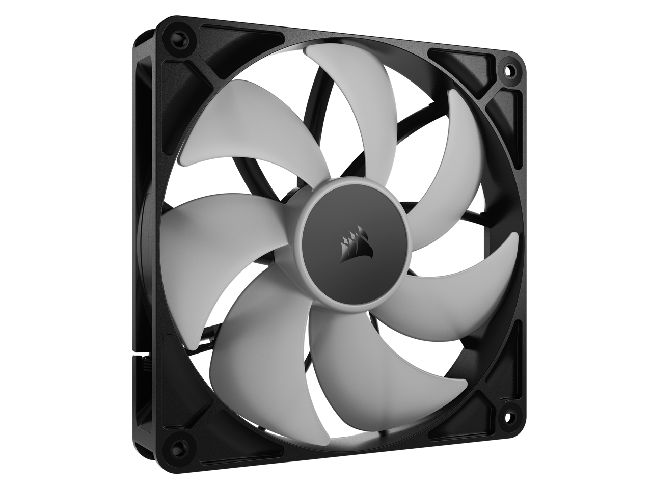 Alt View 9. CORSAIR - CORSAIR RS140 ARGB PWM 140mm Fans - Dual Pack, Daisy-Chain, AirGuide, Magnetic Bearing - RGB.