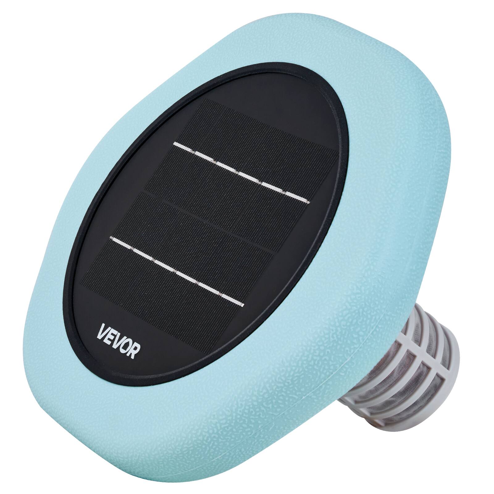 Alt View 5. VEVOR - Solar Pool Ionizer, Hexagon Copper Pool Ionizer Up to 45000 Gal, Floating Automatic Water Cleaner and Purifier - Green.