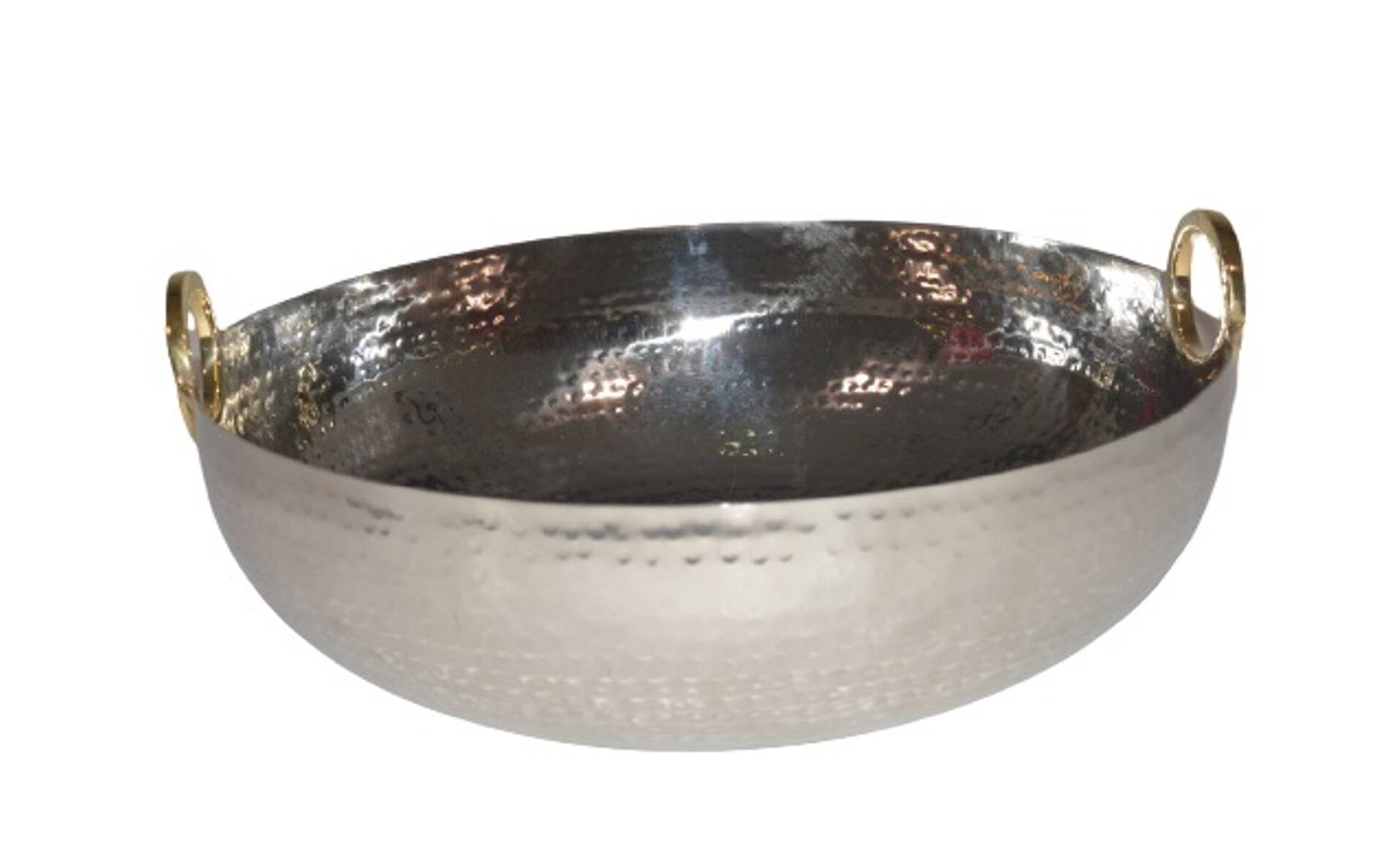 Front. Jiallo - Hamilton salad bowl - Stainless Steel - Silver.