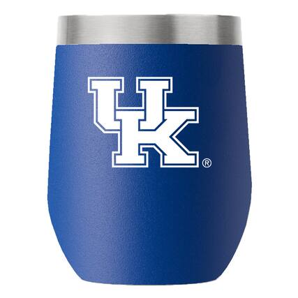 Front. Gametime Sidekicks - Kentucky Wildcats 12oz. Stemless Tumbler - Multicolor.