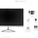 Alt View 25. ViewSonic - VX2776-SMHD 27" IPS LCD FHD Monitor (DisplayPort VGA, HDMI) - Black, Silver.