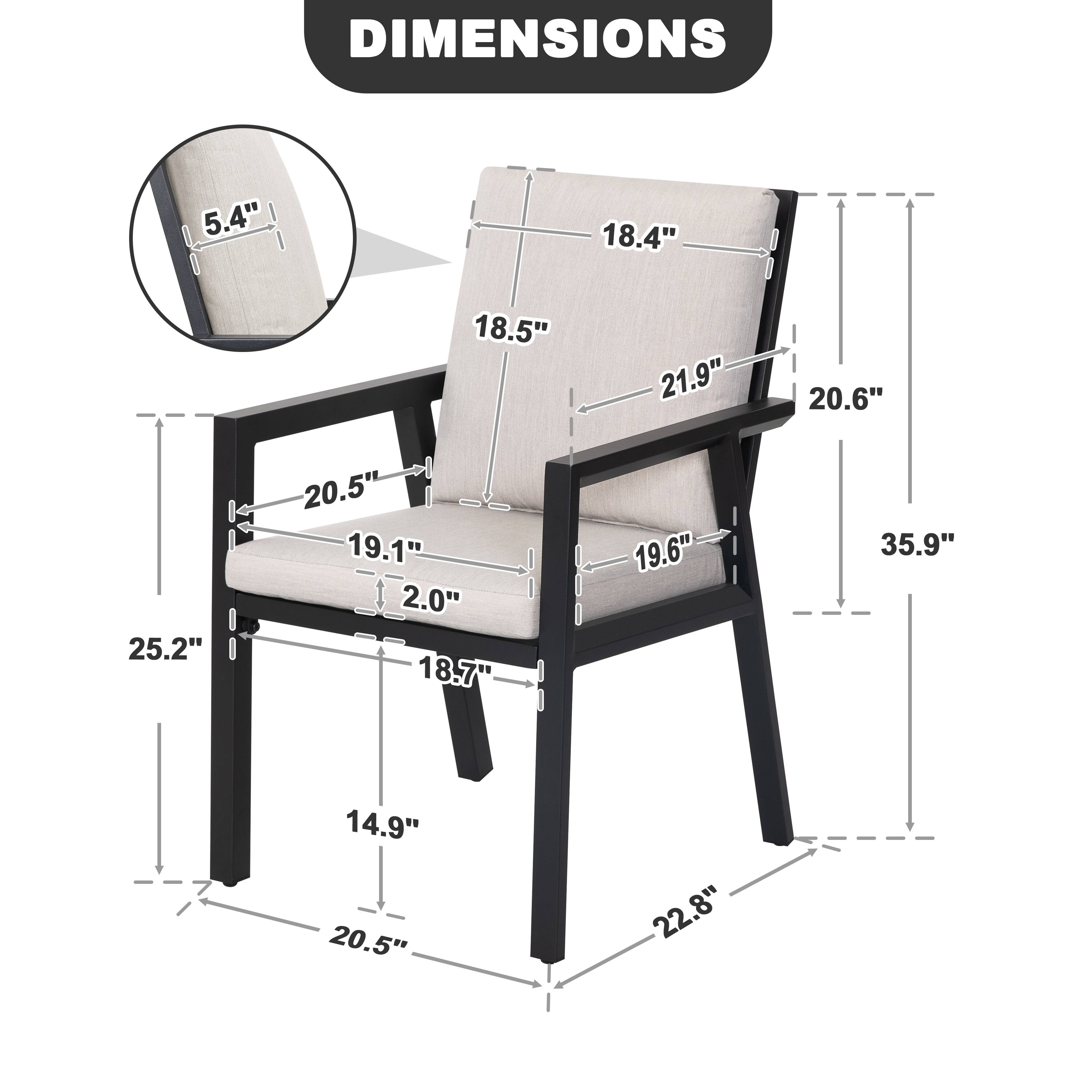 DIMENSIONS

5.4" 18.4" 18.5" 21.9" 20.6" 25.2" 20.5" 19.1" 2.0" 18.7" 19.6" 35.9" 14.9" 20.5" 22.8"