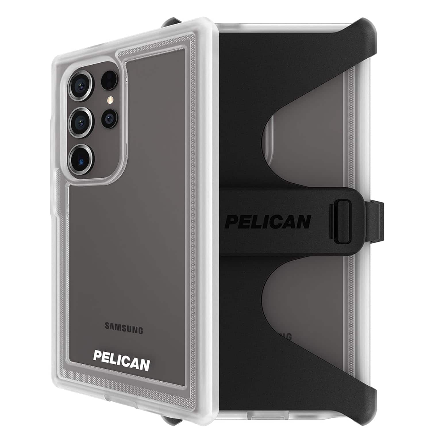 Pelican - Voyager w/Holster Samsung Galaxy S24 - Black