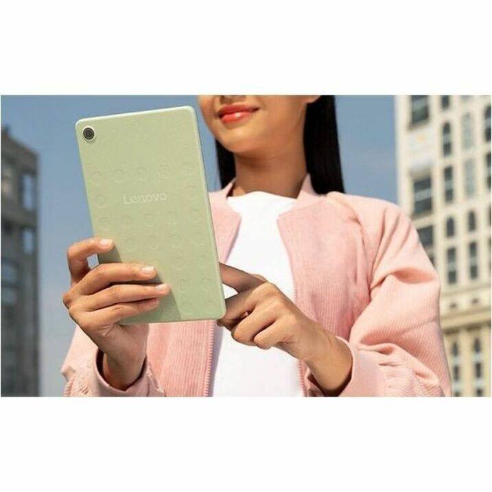 Alt View 1. Lenovo - Lenovo Tab One TB305FU Tablet - 8.7" HD - MediaTek Helio G85 Octa-core - 4 GB - 64 GB Storage - Android 14 - Luna Gray - Arctic Gray.