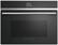 Front. Fisher & Paykel - 24 in. Built-In Single Electric Wall Convection Wall Oven - Black.